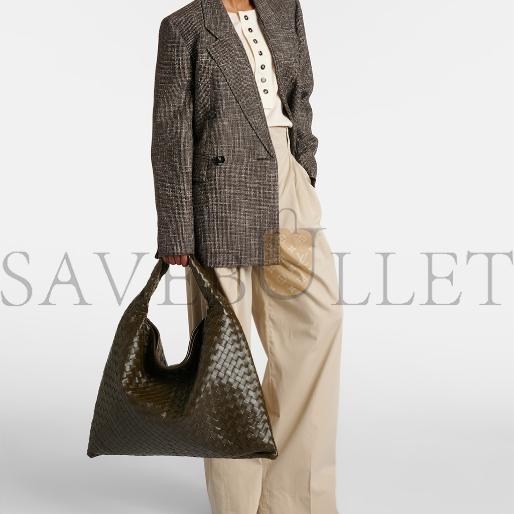 BOTTEGA VENETA HOP LARGE LEATHER TOTE BAG P00933642 (56*40*8cm)